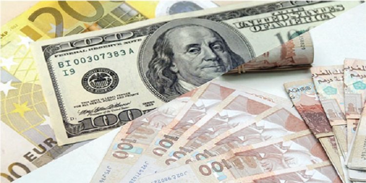 Le dirham s'apprécie vis-à-vis du dollar sur un mois