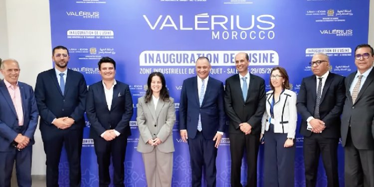 Nouvelle unité textile Valerius à Salé : 1 640 emplois à la clé
