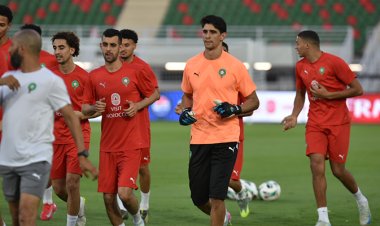 Dernière séance d'entraînement des Lions de l’Atlas à Fès avant le match face au Bénin