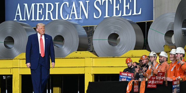 Trump augmente massivement les taxes à l’import sur l’acier et l’aluminium