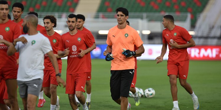 Dernière séance d'entraînement des Lions de l’Atlas à Fès avant le match face au Bénin