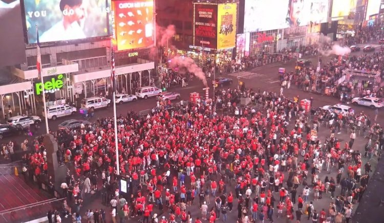 Mondial des Clubs : Le Wydad met l’ambiance à Times Square