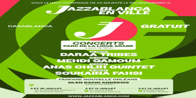 Jazzablanca réinvente l’espace public au rythme des musiques actuelles